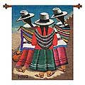 Wool 'The Travelers' Tapestry (Peru)