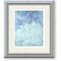 O' Keeffe 'White Rose with Larkspur II, 1927' Framed Art Print