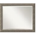 Barcelona Pewter Wall Mirror - Large