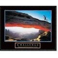 'Challenge: Runner' Framed Art Print