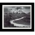 Ansel Adams 'The Tetons and the Snake River' Framed Art Print