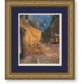 Vincent van Gogh 'Cafe Terrace At Night' Framed Art Print