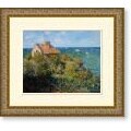 Claude Monet 'Fishermans Cottage' Framed Art Print