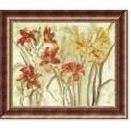 Cheri Blum 'Day Lily Garden' Framed Art Print