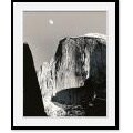 Ansel Adams 'Moon Over Half Dome' Framed Art Print