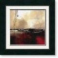 Laurie Maitland 'Symphony in Red and Khaki I' Framed Art Print