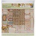 K & Company/ Ancestry.com 12x12 Heritage Scrap Kit
