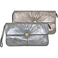 Franchi 'Linda' Metallic Clutch Bag