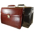 Beneficial data on Triple Vend Torino Flap-over Triple-gusset Briefcase