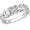 14k White Gold 1/2ct TDW Diamond Ring (J-K, I2)