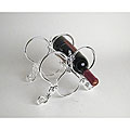 Silverplated 3-bottle Wine Holder