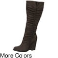 MIA Women's 'Biscuit' Tall Wedge Boots FINAL SALE