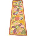 Indo Tibetan Multi-colored Runner (2'4 x 8')