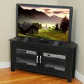 Black Cordoba 44-inch Wood Corner TV Console