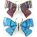 Sterling Silver and Opal Butterfly Pendant (Thailand)