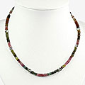 Silver Tourmaline Necklace (Thailand)