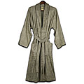 Unisex Sage Viscose from Bamboo Bathrobe