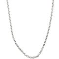Sterling Essentials Sterling Silver 18-inch Cable Chain (1mm)