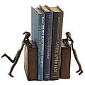 'People Peeking' Set-cast Aluminum Bookends (Set of 2)