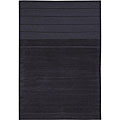 Calvin Klein Charcoal Wool/ Silk Rug (5'6 x 8')