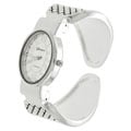 Geneva Platinum Women's Textured Cuff Watch