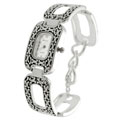 Geneva Women's Concho-style Toggle Watch