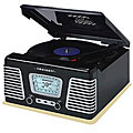 Information that is related to Recording studio Equipment Bundle Crosley CR711-BK Black Autorama Turntable with AM/FM Radio
