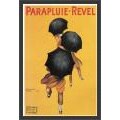 Leonetto Cappiello 'Parapluie Revel' Framed Textured Art