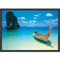 'Phuket' Framed Textured Art Print