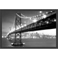 'San Francisco' Framed Textured Art