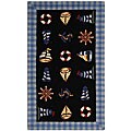 Hand-hooked Sailor Black Wool Runner (2'6 x 4')