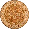 Hand-tufted Ariel Collection Wool Rug (8' Round)