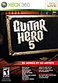 Xbox 360 - Guitar Hero 5 (game only)