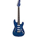 Luna Deco Series Teal Semi-hollow STE Electric Guitar