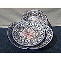 Tabarka Design Pasta/ Salad Bowls (Tunisia)