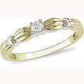 14k Gold 1/10ct TDW Diamond Engagement Ring