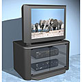 Dark Grey Swivel-base TV Stand