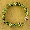 Peridot and Tiger's Eye 'Nature's Majesty' Bracelet (India)
