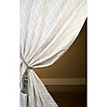 Exclusive Patterned Faux Silk 84-inch Curtain Panel