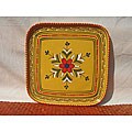 Solena 11-inch Square Platter (Tunisia)