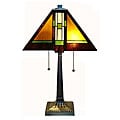 Tiffany-style Mission Table Lamp