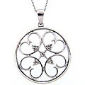 Sterling Silver Diamond Accent Necklace (J-K, I3)