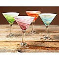 Impulse! Galaxy 4-piece Martini Glass Set