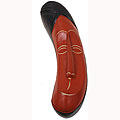 Hand-carved 'Adinkra' Lidded Face Box (Ghana)