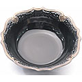 Certified International Regency 13-inch Black Pasta Bowl