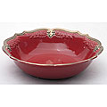 Certified International Regency Burgundy 13-inch Pasta Bowl