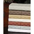 Andiamo 3-piece 500 Thread Count Dobby Check Duvet Cover Set
