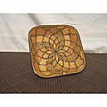 Honey Design 12-inch Square Serving Bowl (Tunisia)
