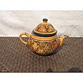 Le Souk Ceramique Honey Design 24-oz Teapot (Tunisia)