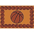 Basketball Fun Rug (3'3 x 4'10)